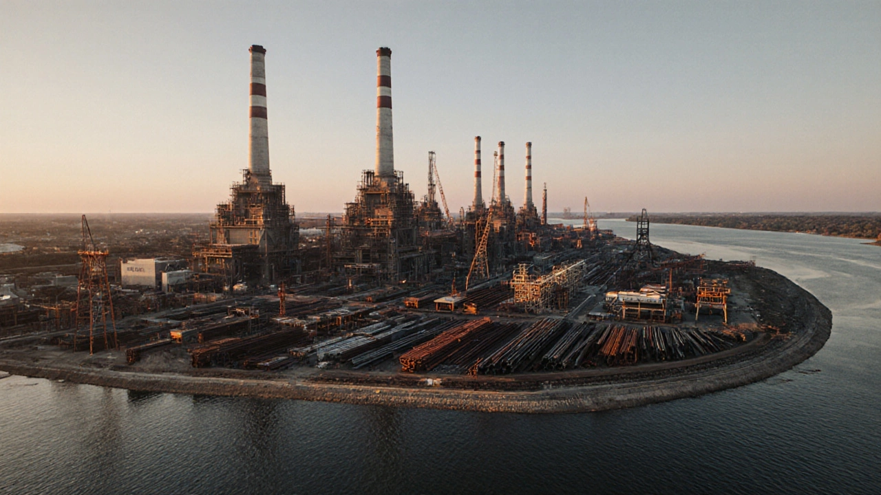 Largest Steel Mill in the United States - Gary Works Overview