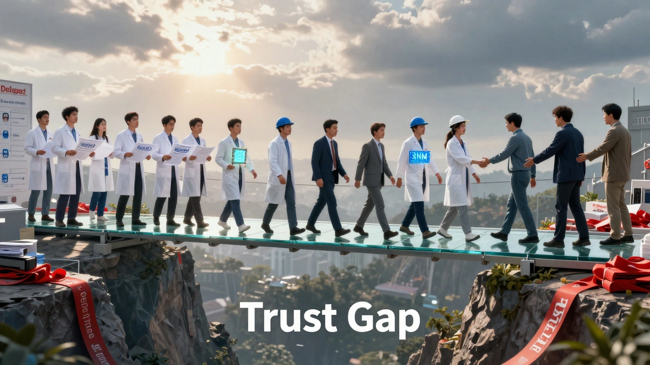 Fragile glass bridge over trust gap: Intel hesitates while TSMC moves forward with clients