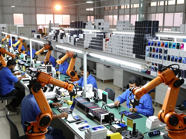 What Is India the Largest Producer of in Electronics Manufacturing?