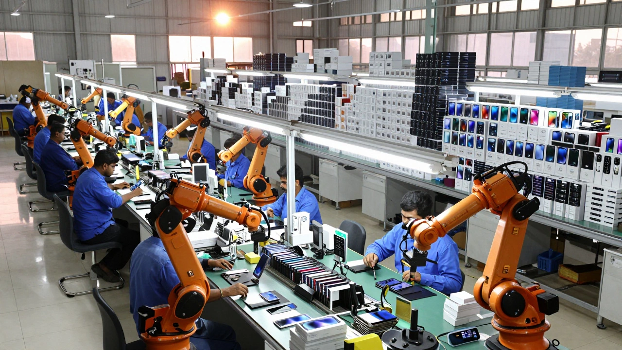What Is India the Largest Producer of in Electronics Manufacturing?