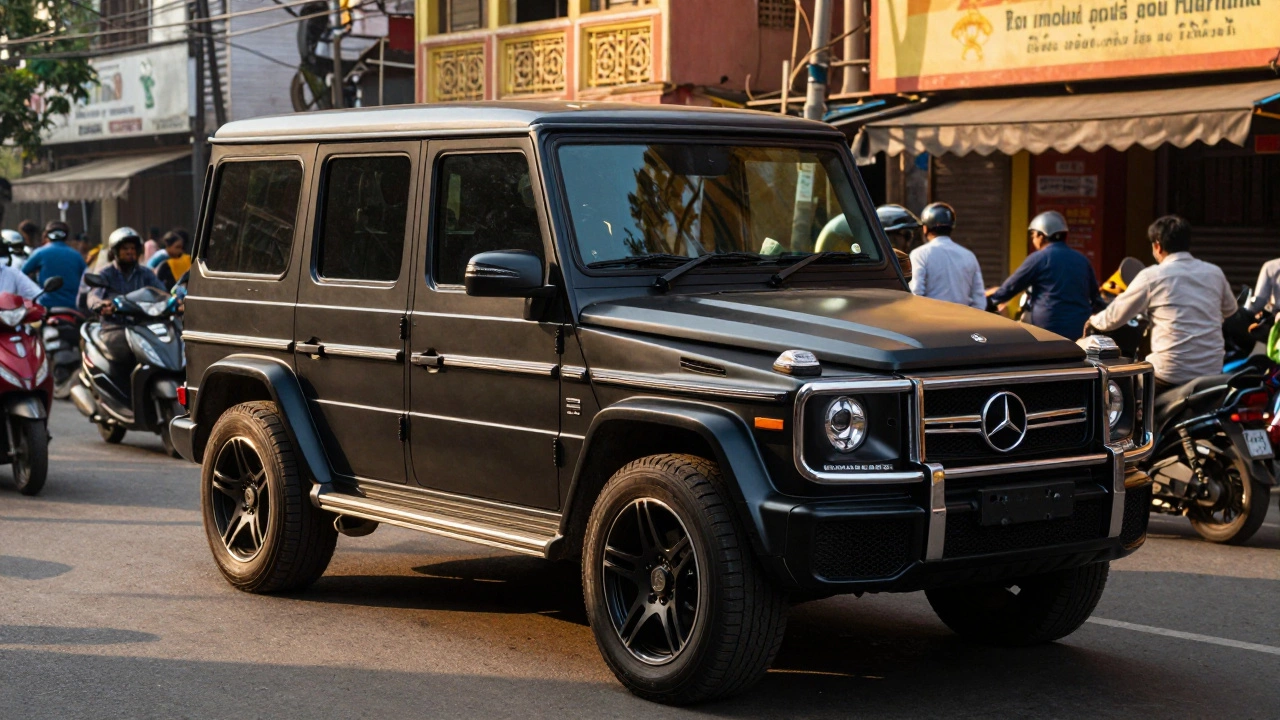 The Gangster Car in India: Why the Mercedes-Benz G-Class Rules the Streets